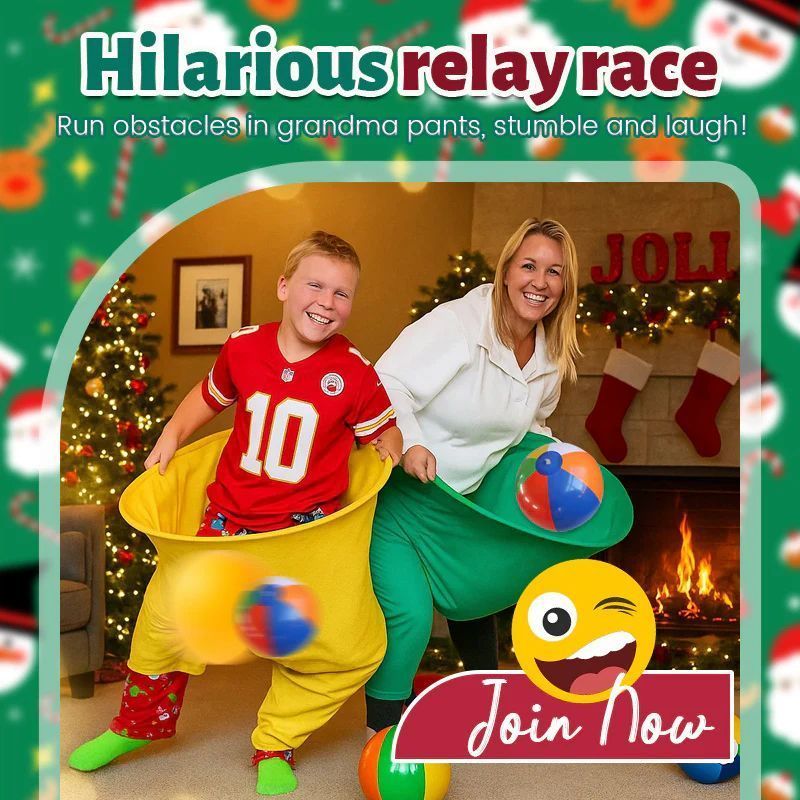 The Ultimate Christmas Party Game Pants